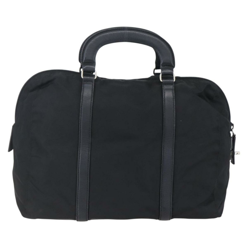 【日本直送】PRADA 尼龍手提包 黑色 銀色 正品 152947-1