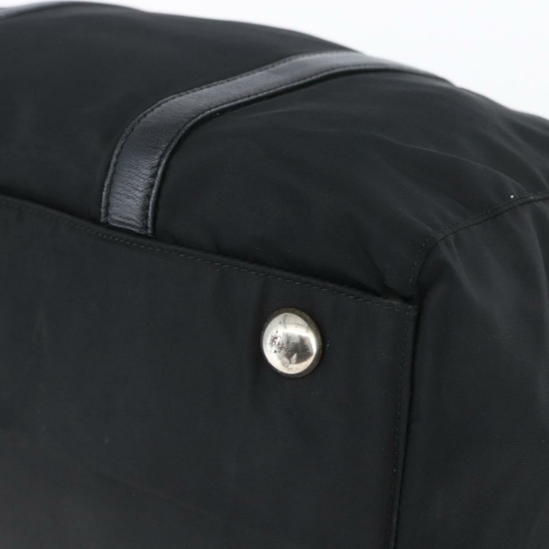 【日本直送】PRADA 尼龍手提包 黑色 銀色 正品 152947-8