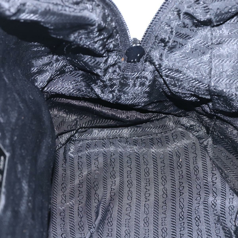 【日本直送】PRADA 尼龍手提包 黑色 銀色 正品 152947-19