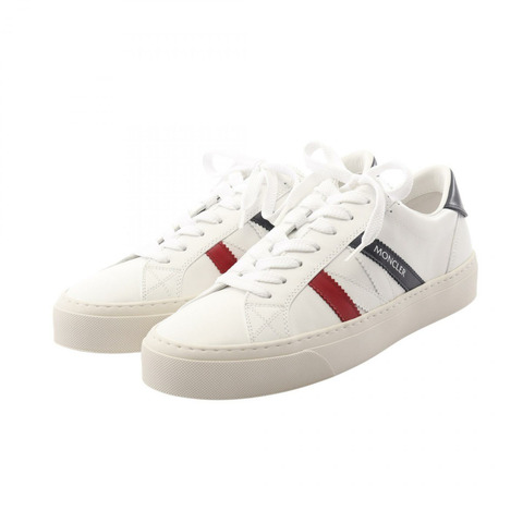 MONCLER MONACO 2 男士運動鞋 4M00180M449600139 白色皮革 #39 全新