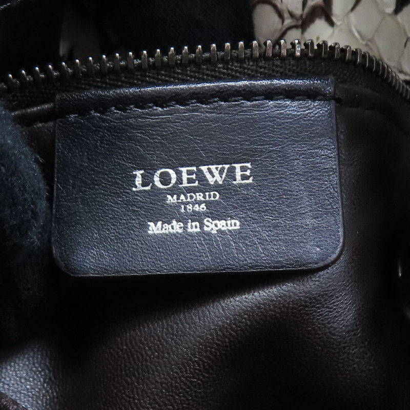 棕色羊皮 肩背包【LOEWE 羅威】-7