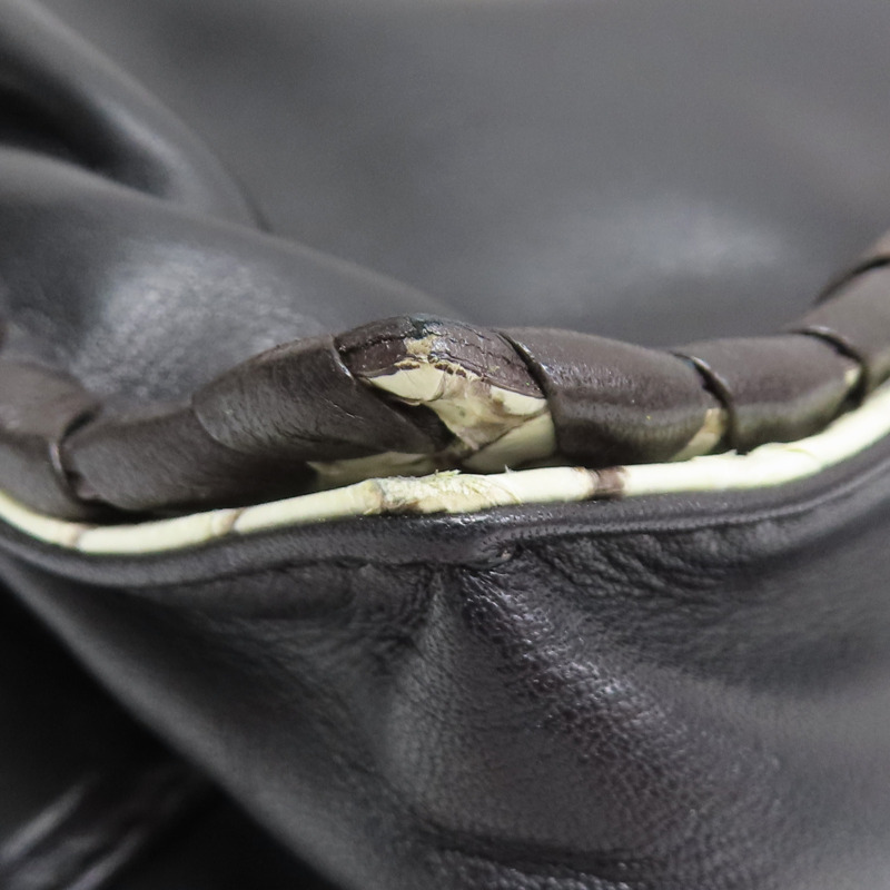 棕色羊皮 肩背包【LOEWE 羅威】-10