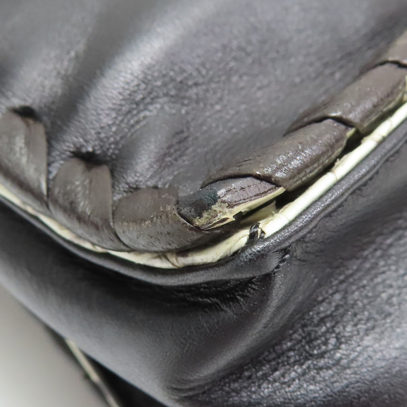 棕色羊皮 肩背包【LOEWE 羅威】-12