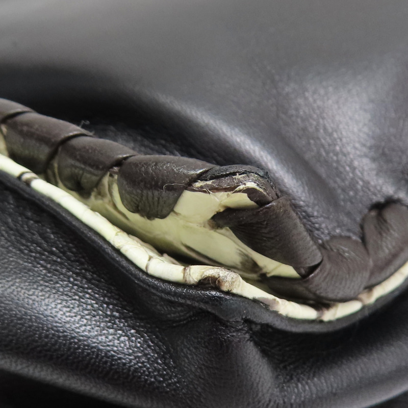 棕色羊皮 肩背包【LOEWE 羅威】-13