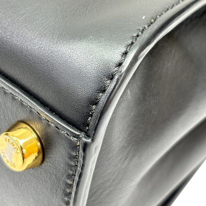 黑色 牛革 Peekaboo Essentially 兩用包【FENDI 芬迪】 8PN302-15