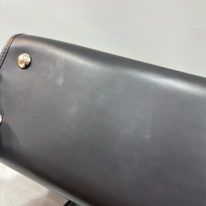 LV M59342 黑色 全皮 水波紋 EPI 肩背包 購物包 拉鍊包 公事包-23