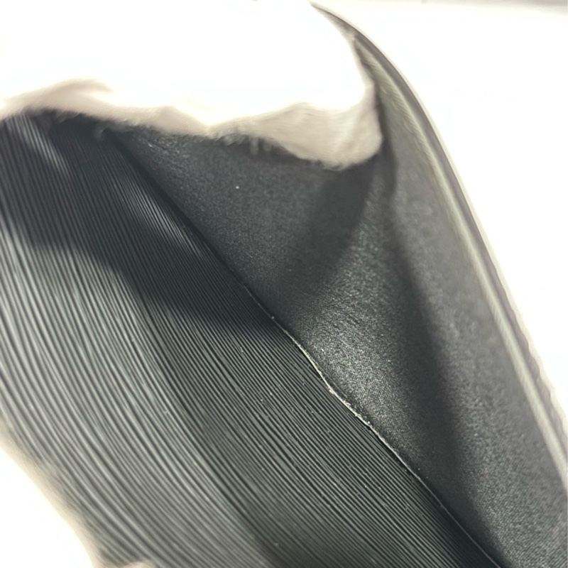 LV M59342 黑色 全皮 水波紋 EPI 肩背包 購物包 拉鍊包 公事包-55