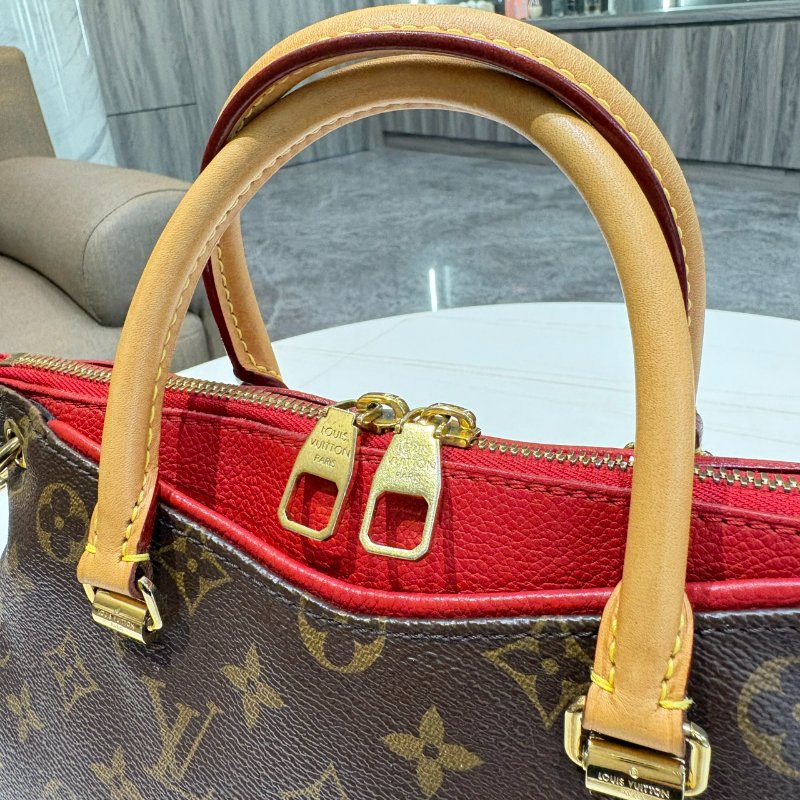 *SHIHNA名牌精品*LV Monogram Pallas BB 手提/斜背二用包-1