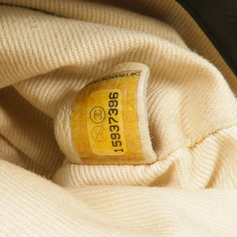 CHANEL 牛皮皮革Chain Shoulder Bag金扣鏈帶肩背袋-15