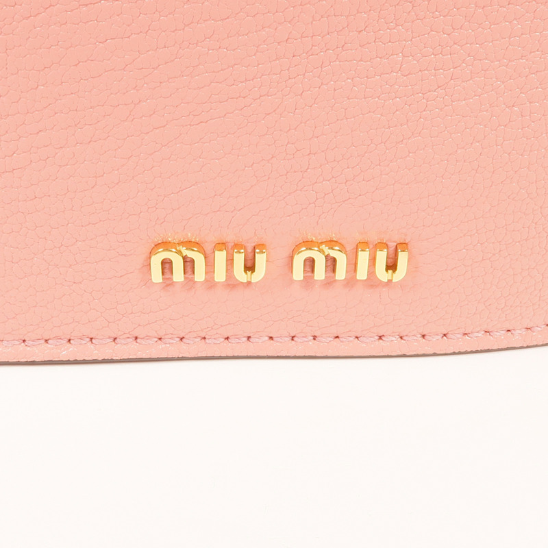 Miu Miu 山羊皮皮革Shoulder Bag金扣肩背袋-9