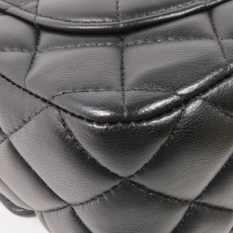 CHANEL 羊皮皮革Chain Shoulder Bag金扣鏈帶肩背袋-8