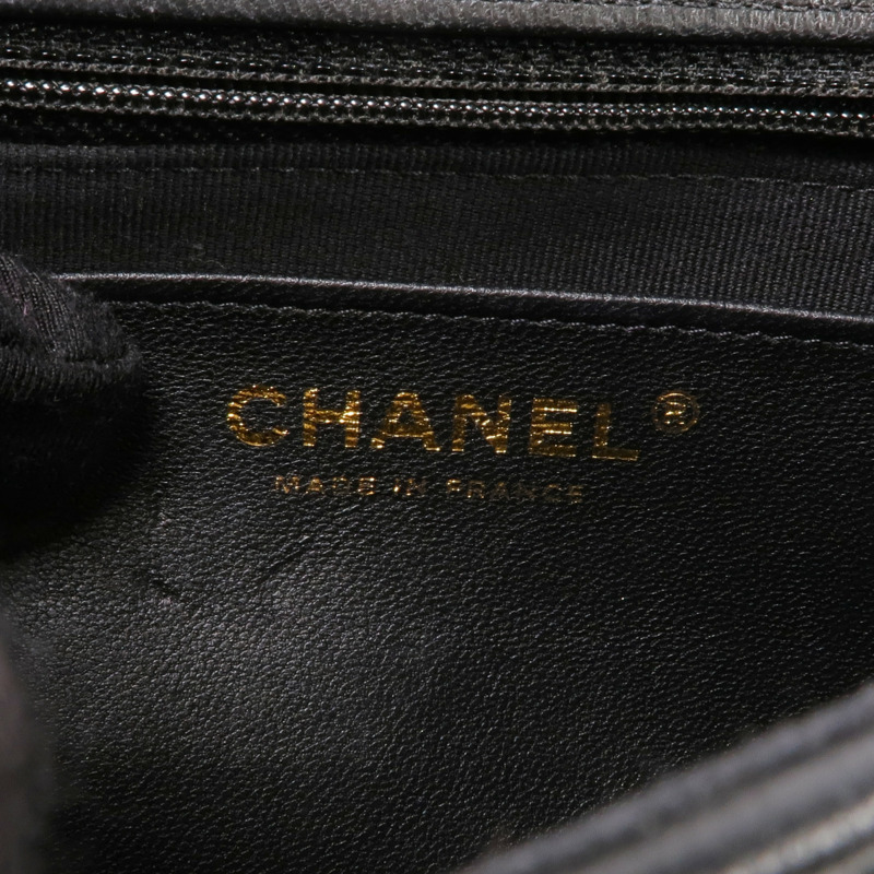 CHANEL 羊皮皮革Chain Shoulder Bag金扣鏈帶肩背袋-13