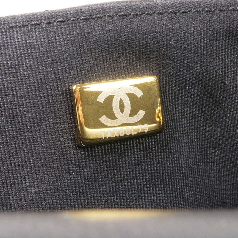 CHANEL 羊皮皮革Chain Shoulder Bag金扣鏈帶肩背袋-14