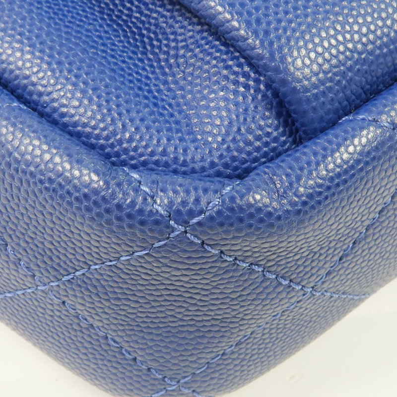 CHANEL 牛皮皮革Chain Shoulder Bag金扣鏈帶肩背袋-6