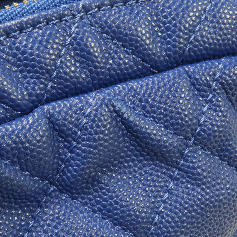 CHANEL 牛皮皮革Chain Shoulder Bag金扣鏈帶肩背袋-19