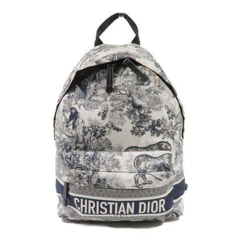 Dior 帆布Toile de Jouy Backpack背包