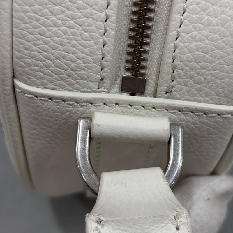 DIOR AND HYLTON NEL Dior Yoyo 聯名款 全皮 狗狗 狗 抽象 圓餅包 斜背包-14