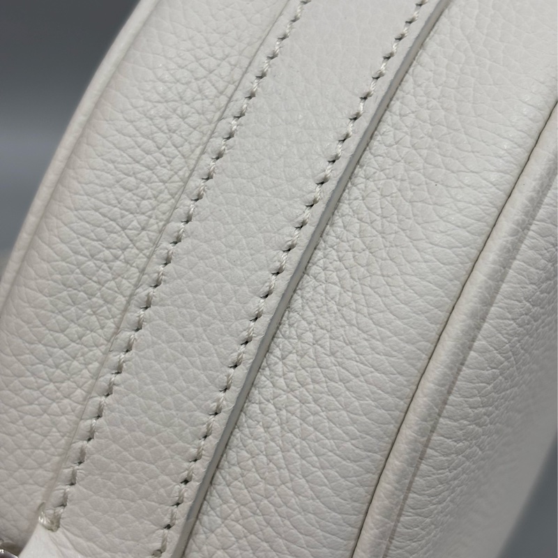 DIOR AND HYLTON NEL Dior Yoyo 聯名款 全皮 狗狗 狗 抽象 圓餅包 斜背包-16