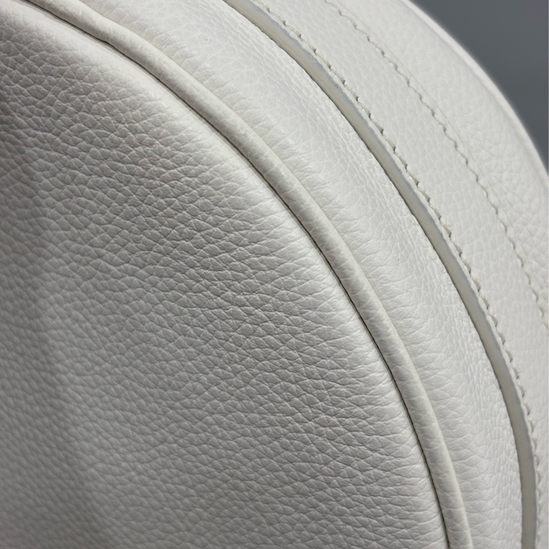 DIOR AND HYLTON NEL Dior Yoyo 聯名款 全皮 狗狗 狗 抽象 圓餅包 斜背包-21