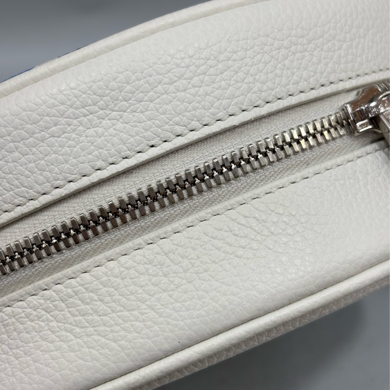 DIOR AND HYLTON NEL Dior Yoyo 聯名款 全皮 狗狗 狗 抽象 圓餅包 斜背包-25