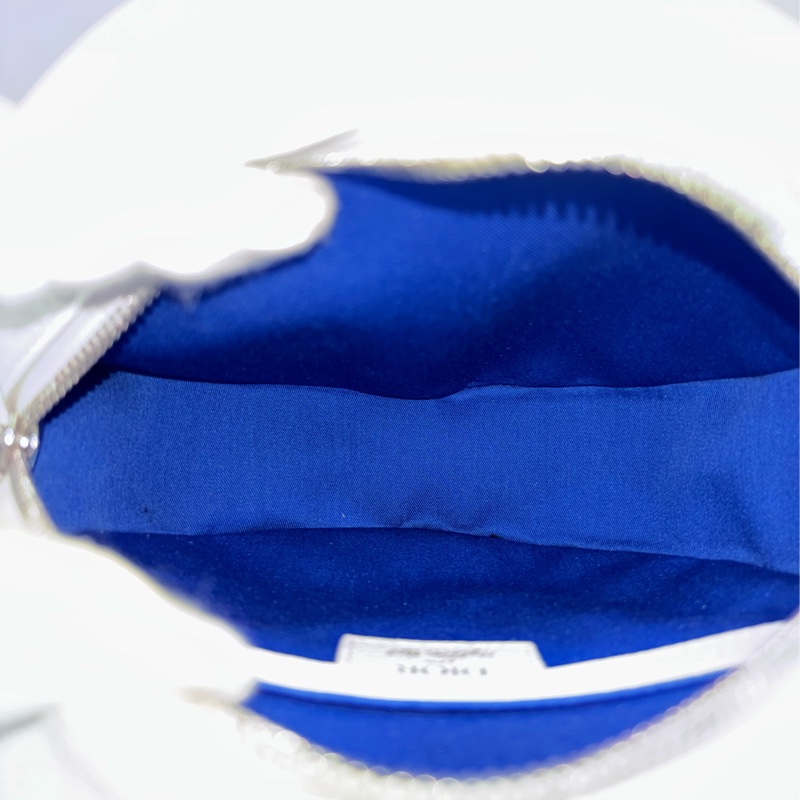 DIOR AND HYLTON NEL Dior Yoyo 聯名款 全皮 狗狗 狗 抽象 圓餅包 斜背包-30