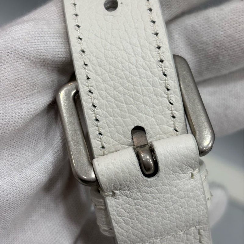 DIOR AND HYLTON NEL Dior Yoyo 聯名款 全皮 狗狗 狗 抽象 圓餅包 斜背包-38