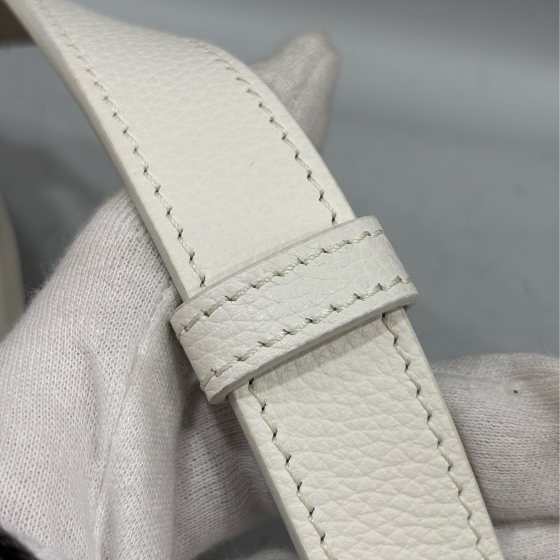 DIOR AND HYLTON NEL Dior Yoyo 聯名款 全皮 狗狗 狗 抽象 圓餅包 斜背包-40