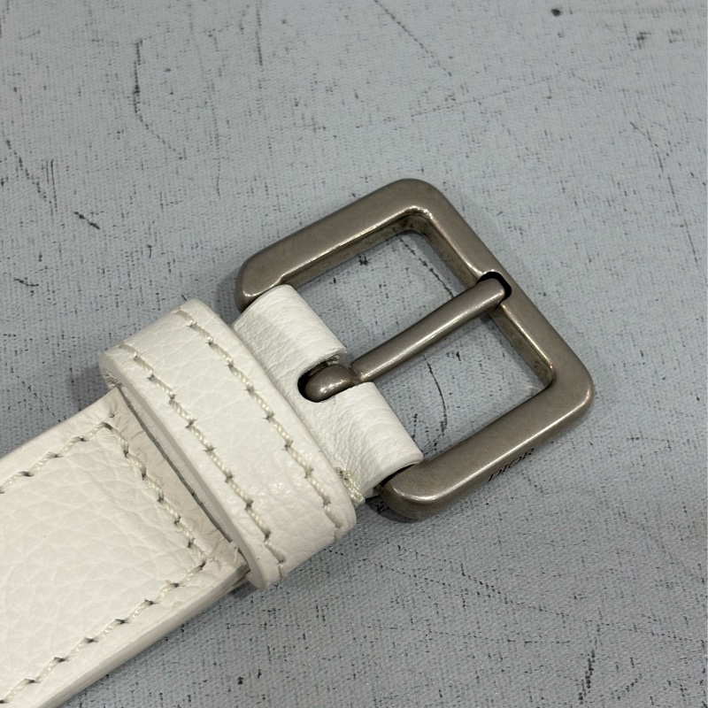 DIOR AND HYLTON NEL Dior Yoyo 聯名款 全皮 狗狗 狗 抽象 圓餅包 斜背包-48