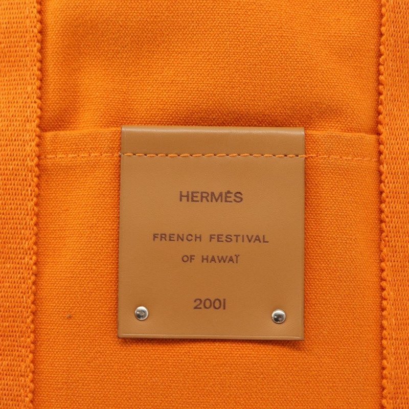 【日本直送】HERMES 法國節慶夏威夷獨家 Fourre Tout Cabas 帆布正品 bs30378-9