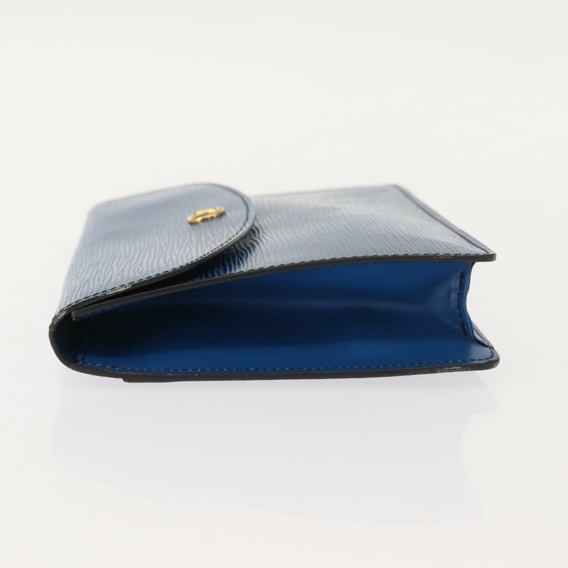 【日本直送】路易威登 Epi Montaigne 23 手拿包 藍色 M52665 LV 正品 ep11494-3