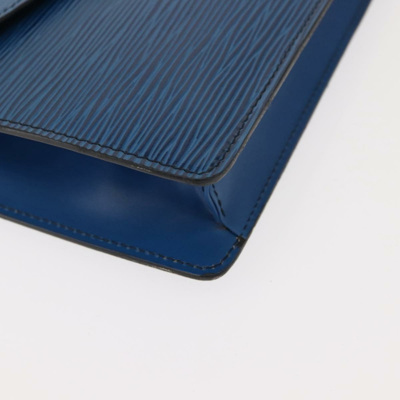 【日本直送】路易威登 Epi Montaigne 23 手拿包 藍色 M52665 LV 正品 ep11494-6