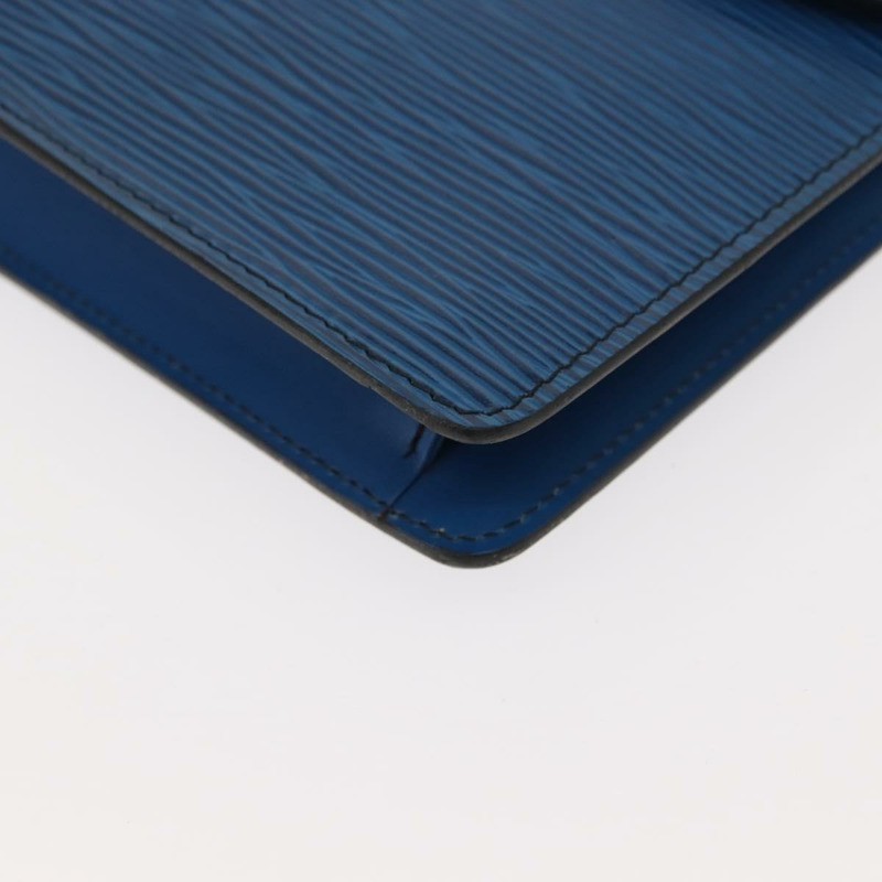 【日本直送】路易威登 Epi Montaigne 23 手拿包 藍色 M52665 LV 正品 ep11494-13