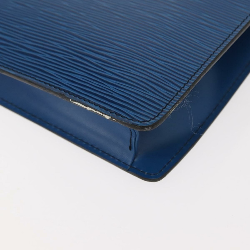 【日本直送】路易威登 Epi Montaigne 23 手拿包 藍色 M52665 LV 正品 ep11494-15