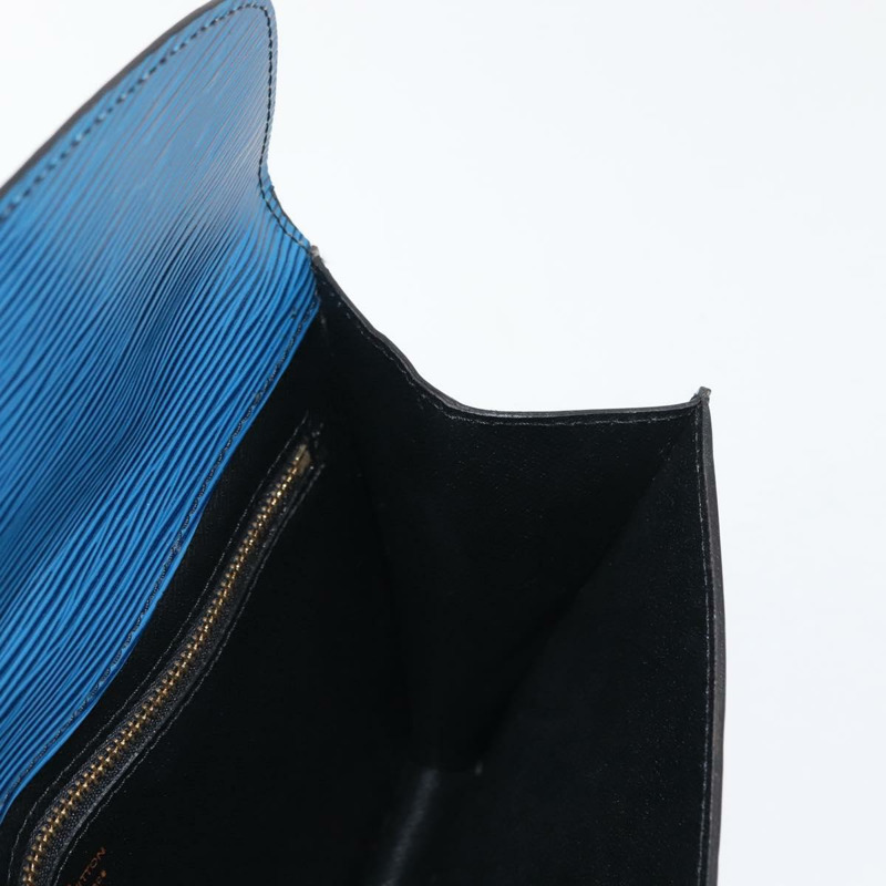 【日本直送】路易威登 Epi Montaigne 23 手拿包 藍色 M52665 LV 正品 ep11494-17