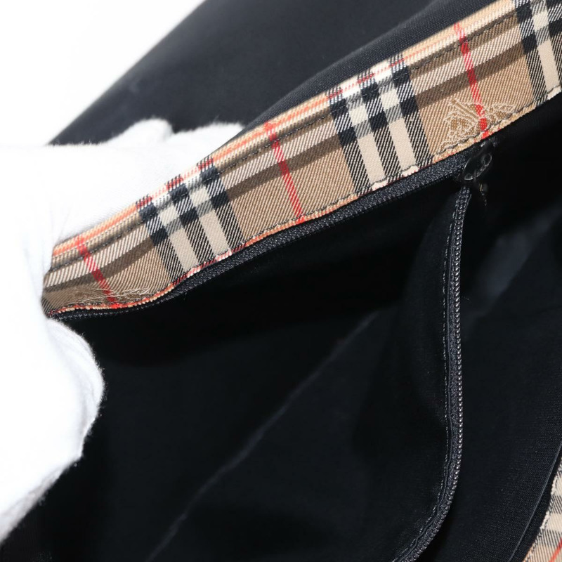 【日本直送】Burberrys Nova 格紋單肩包帆布皮革米色黑色金色正品 ep11549-20