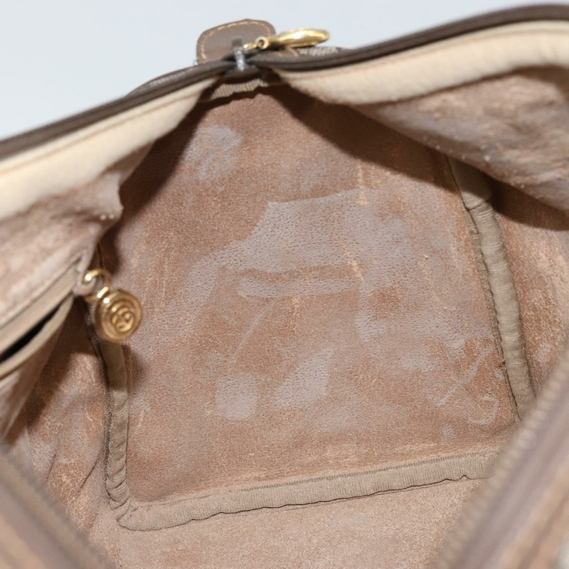 【日本直送】GUCCI GG Supreme 波士頓包 PVC 米色 金色 正品 ep11590-18