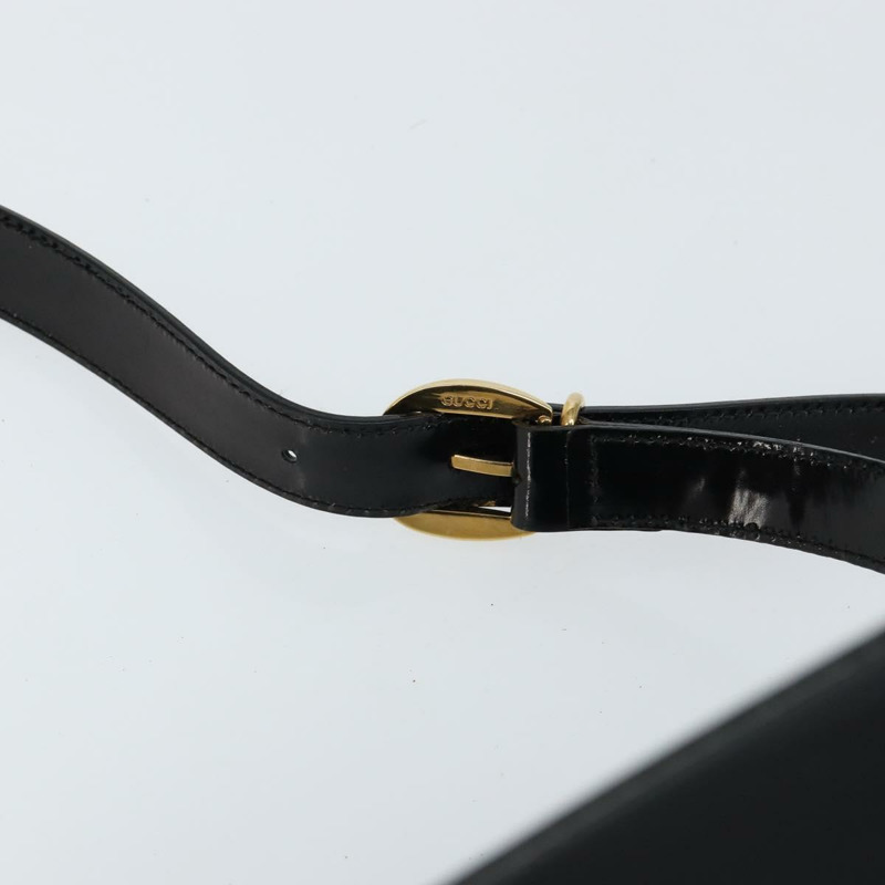 【日本直送】GUCCI 竹編斜背包 琺瑯黑金 007 2113 0127 正品 ep11592-7