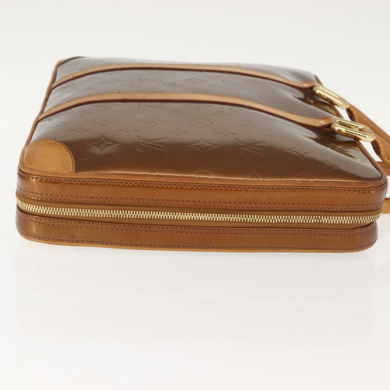 【日本直送】路易威登 Monogram Vernis Van Damme 手提包青銅色 M91125 LV 正品 ep11640-2