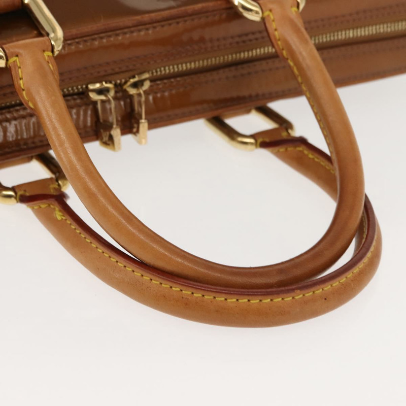 【日本直送】路易威登 Monogram Vernis Van Damme 手提包青銅色 M91125 LV 正品 ep11640-6