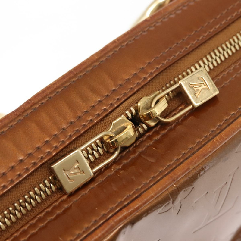 【日本直送】路易威登 Monogram Vernis Van Damme 手提包青銅色 M91125 LV 正品 ep11640-16