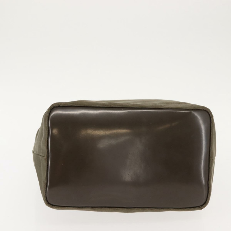 【日本直送】GUCCI 竹節手提包 尼龍 卡其色 銀色 000 2214 0531 正品 ep11599-4