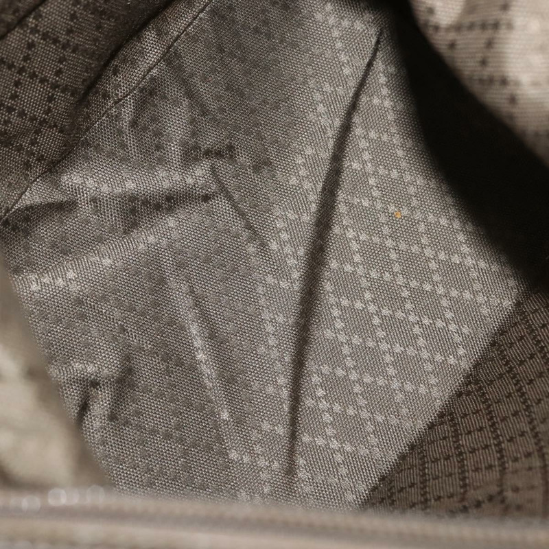 【日本直送】GUCCI 竹節手提包 尼龍 卡其色 銀色 000 2214 0531 正品 ep11599-10