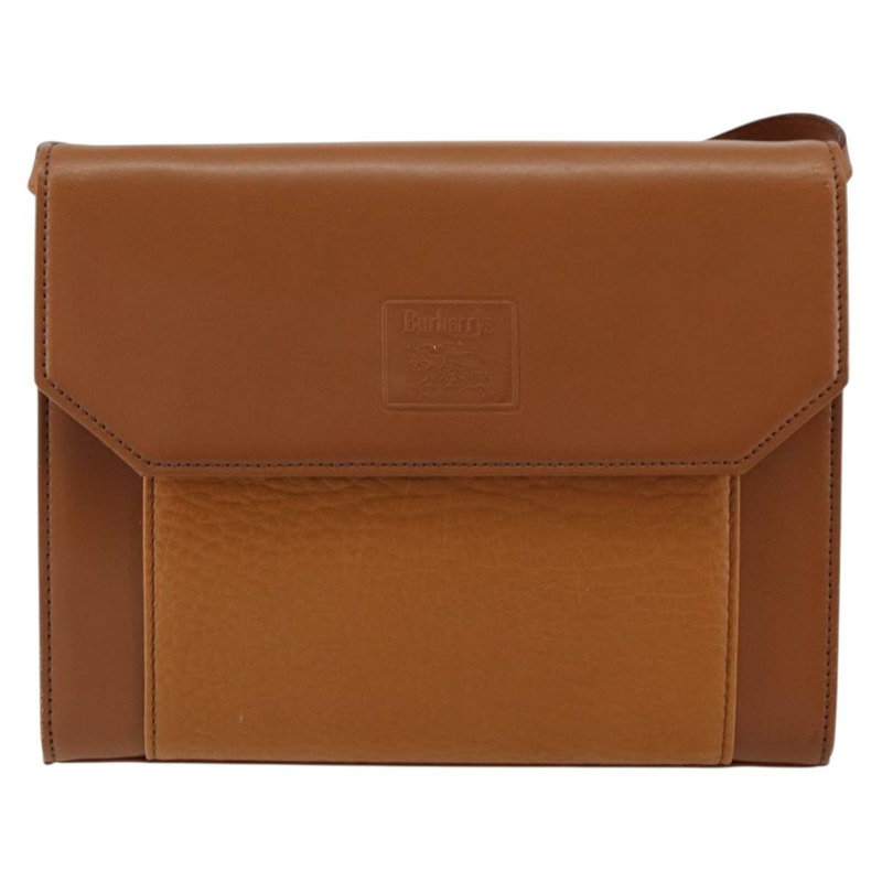 【日本直送】Burberrys 金色棕色皮革肩背包 正品 ep11612-12