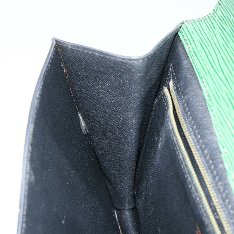 【日本直送】路易威登 Epi Montaigne 27 手拿包 綠色 M52654 LV 正品 ep11589-18