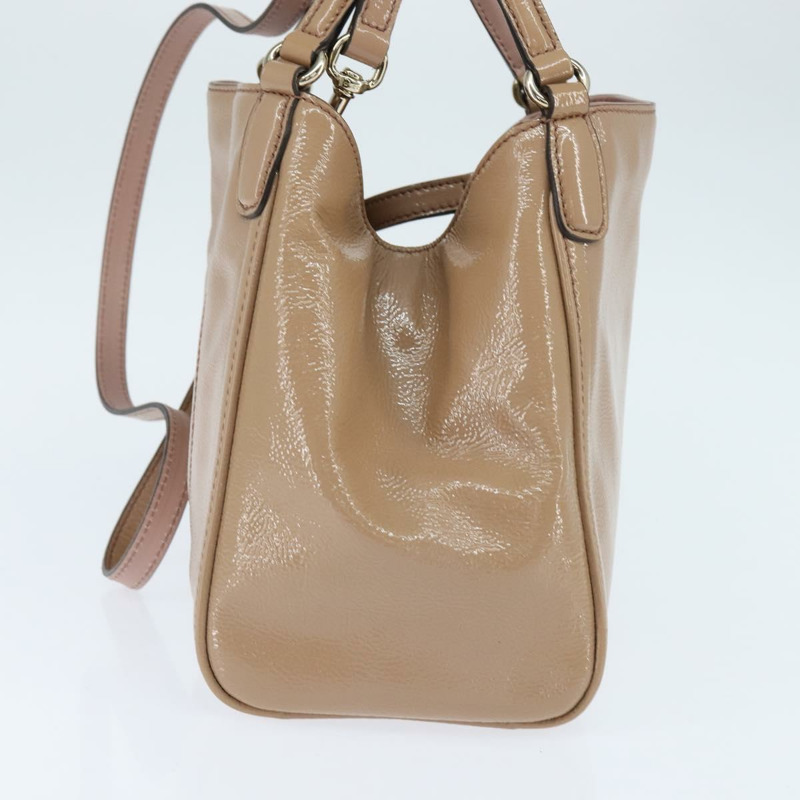 【日本直送】GUCCI Soho 手提包 琺瑯 兩用 粉金 336751 正品 ep11680-3