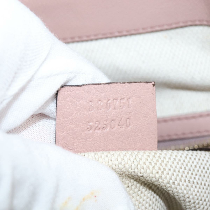 【日本直送】GUCCI Soho 手提包 琺瑯 兩用 粉金 336751 正品 ep11680-11