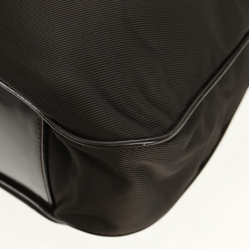 【日本直送】GUCCI 竹節手提包 尼龍 兩用 棕色 銀色 001 1577 正品 ep11538-15