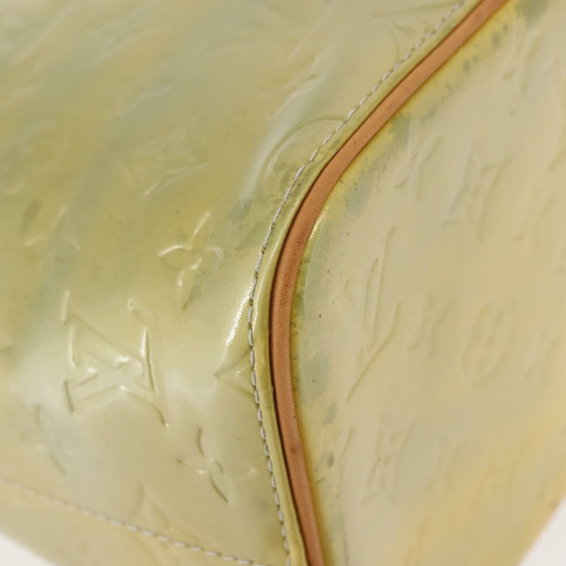 【日本直送】路易威登 Monogram Vernis Houston 手提包 灰色 M91053 LV 正品 BA7434-16