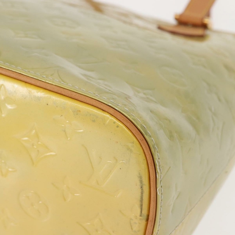 【日本直送】路易威登 Monogram Vernis Houston 手提包 灰色 M91053 LV 正品 BA7434-17