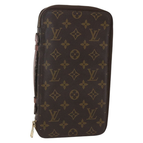 路易威登 Monogram Organizer De Voyage 旅行箱 M60119 LV Auth BA7403